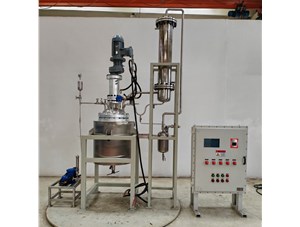 50L不锈钢热分解蒸馏反应釜已完工发往自贡